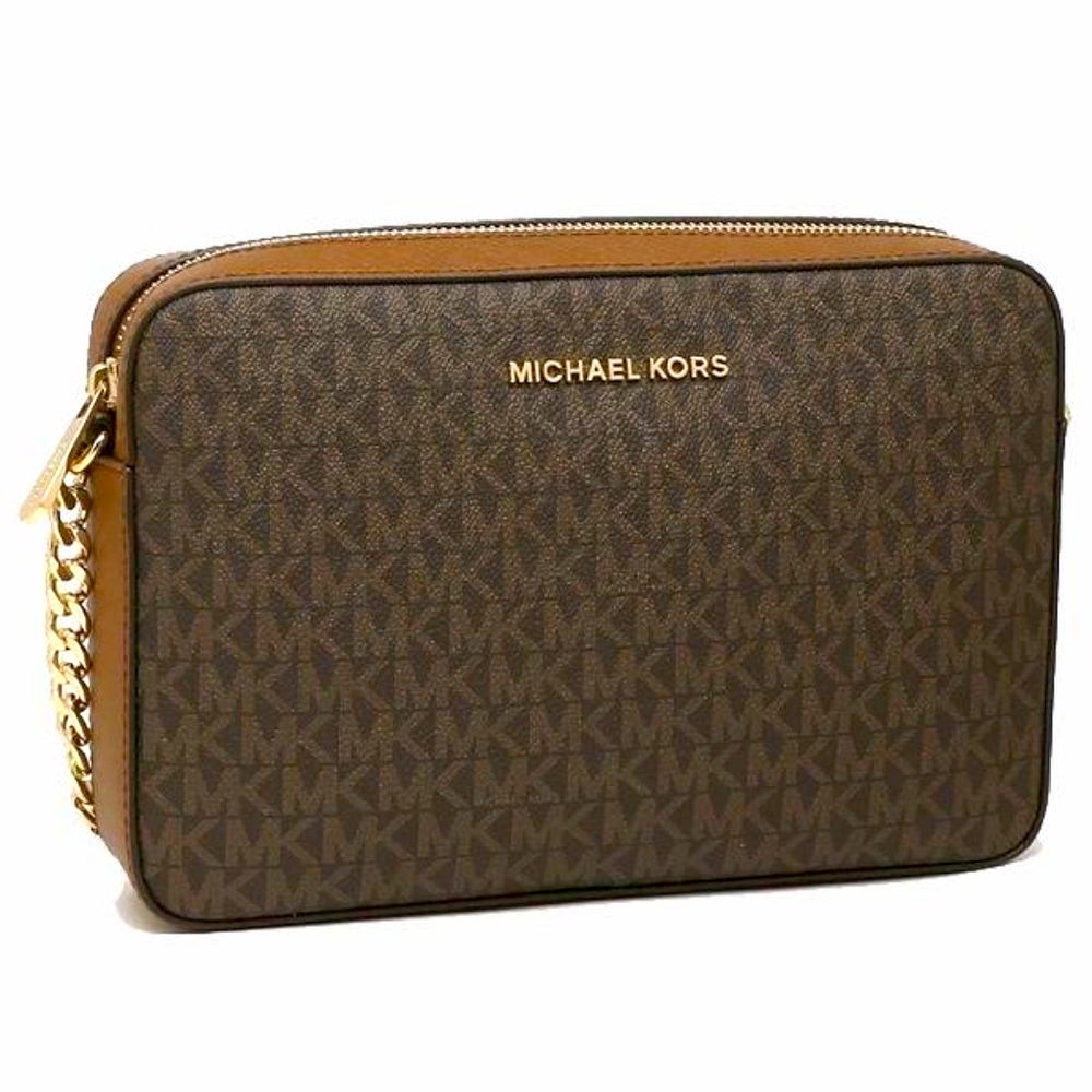 Michael Kors Jet Set Large Leather Crossbody